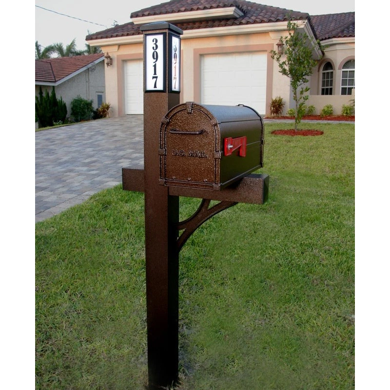 Brightlight Solutions, LLC Solar Light Mailbox Package, Bronze 6 Brightlight Solutions, LLC Solar Light Mailbox Package, Bronze - Image 4