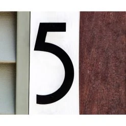 Majestic Mfg 6" Nobel Aluminum Numbers, Black, #4 9 Majestic Mfg 6" Nobel Aluminum Numbers, Black, #4 -Mayne Store 6d716d020798f929 0325 w800 h800 b0 p0