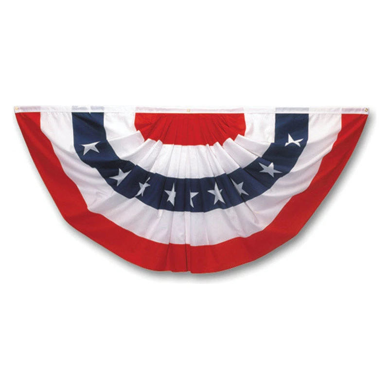 Valley Forge Flag Co Valley Forge Mini Pleated Fan Flag, 1.5'x3' 4 Valley Forge Flag Co Valley Forge Mini Pleated Fan Flag, 1.5'x3' - Image 2