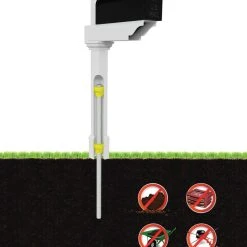 WamBam Fence Inc. Classica Mailbox Post With No-Dig Steel Pipe Anchor Kit -Mayne Store 6f919438038f54fc 8068 w800 h800 b0 p0