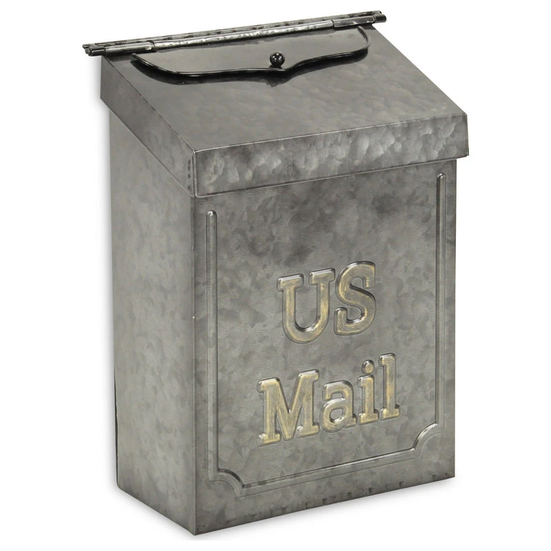 Cheungs Wiselle Glossy Galvanized Mail Box 4 Cheungs Wiselle Glossy Galvanized Mail Box - Image 2