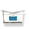 Tibor Inc / Tedstuff ButterFly Box: Contemporary, Modern, Wall-Mounted Mailbox In White And Aqua 2 Tibor Inc / Tedstuff ButterFly Box: Contemporary, Modern, Wall-Mounted Mailbox In White And Aqua -Mayne Store 721117e20d150136 1327 w800 h800 b1 p0