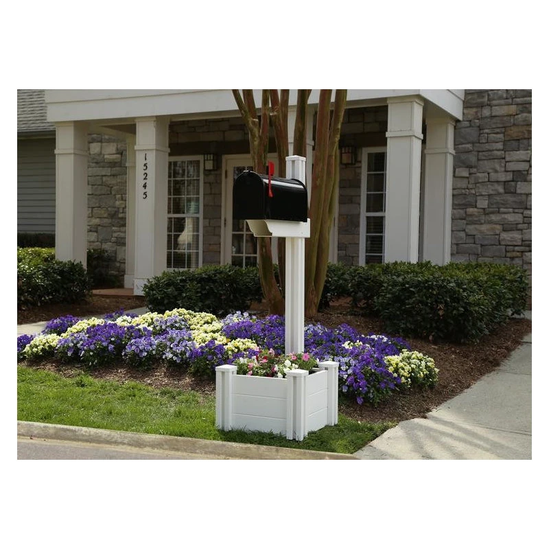 WamBam Fence Inc. Majestic Mailbox Post With No-Dig Steel Pipe Anchor Kit, Unassembled 4 WamBam Fence Inc. Majestic Mailbox Post With No-Dig Steel Pipe Anchor Kit, Unassembled - Image 2