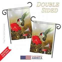 Breeze Decor Ruby Hummingbird Garden Friends, Birds Garden Flag, 13"x18.5" 7 Breeze Decor Ruby Hummingbird Garden Friends, Birds Garden Flag, 13"x18.5" -Mayne Store 7781c29b0c34e4d4 5189 w800 h800 b1 p0