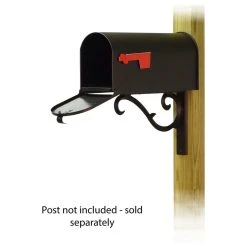 Special Lite Products Company Standard Steel Mailbox With Sorrento Front Single Mailbox Mounting Bracket -Mayne Store 7791c0a20b8fddac 8208 w800 h800 b1 p0