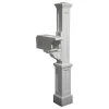Mayne - Outdoor Products Of Distinction 8"W X 18"D X 56"H Rockport Single Mailbox Post, White 1 Mayne - Outdoor Products Of Distinction 8"W X 18"D X 56"H Rockport Single Mailbox Post, White -Mayne Store 7941dfce05c53682 4959 w800 h800 b1 p0