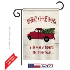 Breeze Decor Merry Christmas Vintage Truck Winter, Seasonal Garden Flag 13"x18.5" 7 Breeze Decor Merry Christmas Vintage Truck Winter, Seasonal Garden Flag 13"x18.5" -Mayne Store 79e14fba0c34e6fa 5210 w800 h800 b1 p0