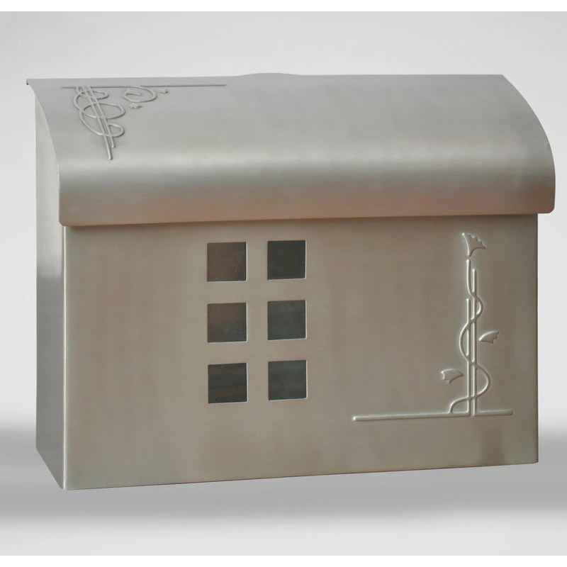 ECCO E7 Mailbox, Satin Nickel 4 ECCO E7 Mailbox, Satin Nickel - Image 2