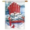 Breeze Decor Red Chair In Winter, Seasonal Decorative House Flag 28"x40" 2 Breeze Decor Red Chair In Winter, Seasonal Decorative House Flag 28"x40" -Mayne Store 7ce145620c34e8c0 5847 w800 h800 b1 p0