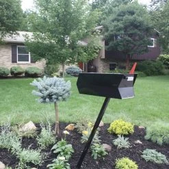 Modbox USA, Inc. ModboxUSA Mid-Century Modern Curbside Mailbox | One Color, Black 10 Modbox USA, Inc. ModboxUSA Mid-Century Modern Curbside Mailbox | One Color, Black -Mayne Store 7e8188a205bb847f 2674 w800 h800 b0 p0