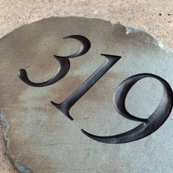 THE SLATE MASONS Carved Stone House Numbers / Address Plaque / Marker / Slate Sign 9 THE SLATE MASONS Carved Stone House Numbers / Address Plaque / Marker / Slate Sign -Mayne Store 7f61608401424927 7963 w800 h800 b0 p0