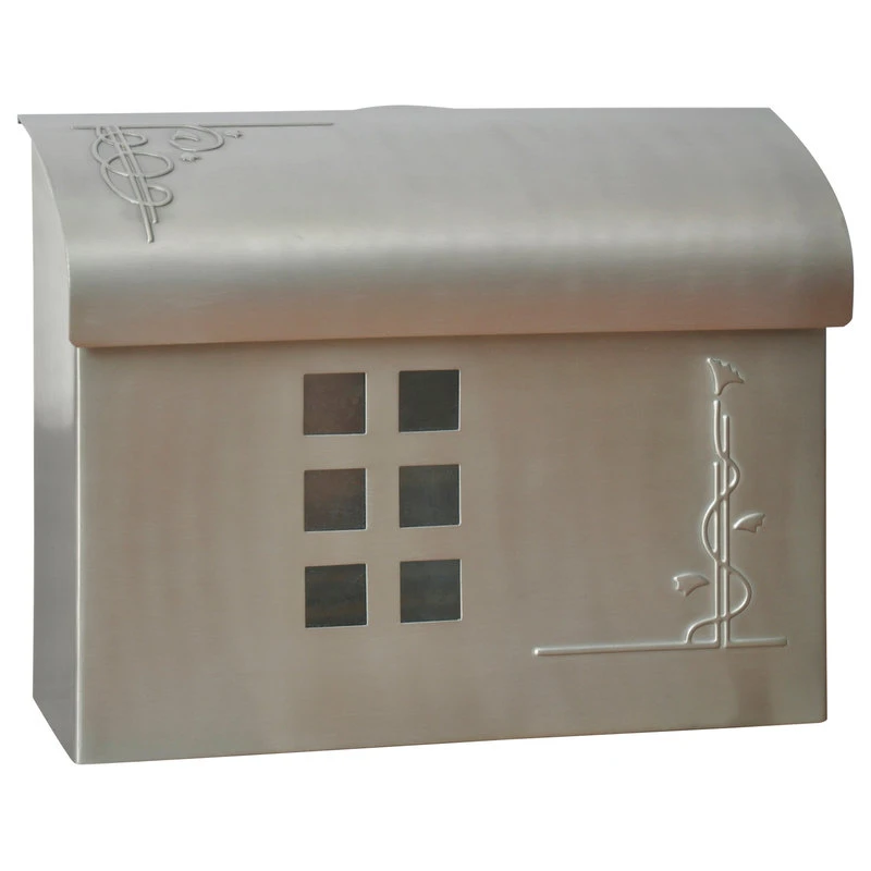ECCO E7 Mailbox, Satin Nickel 3 ECCO E7 Mailbox, Satin Nickel