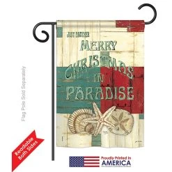 Breeze Decor Xmas In Paradise Winter, Seasonal Garden Flag 13"x18.5" 7 Breeze Decor Xmas In Paradise Winter, Seasonal Garden Flag 13"x18.5" -Mayne Store 86e145740c34e6f7 5181 w800 h800 b1 p0