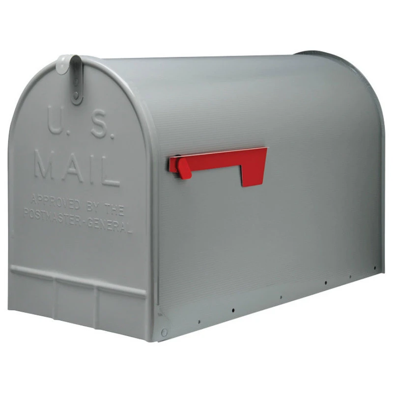 Solar Group Gibraltar ST200000 Jumbo Size Mailbox, Silver Gray 4 Solar Group Gibraltar ST200000 Jumbo Size Mailbox, Silver Gray - Image 2