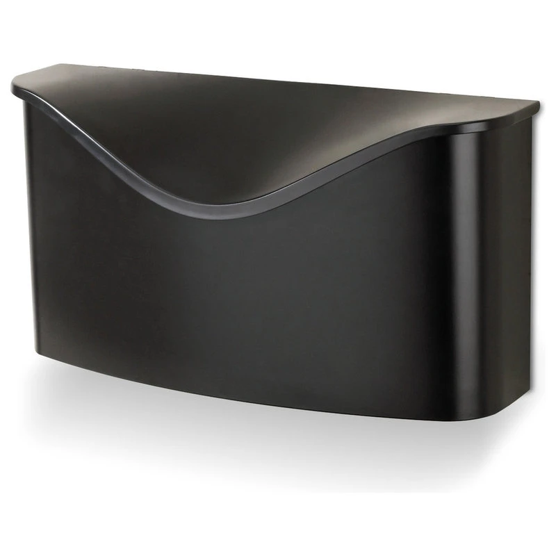 Umbra Postino Mailbox, Powder Coated Black 4 Umbra Postino Mailbox, Powder Coated Black - Image 2