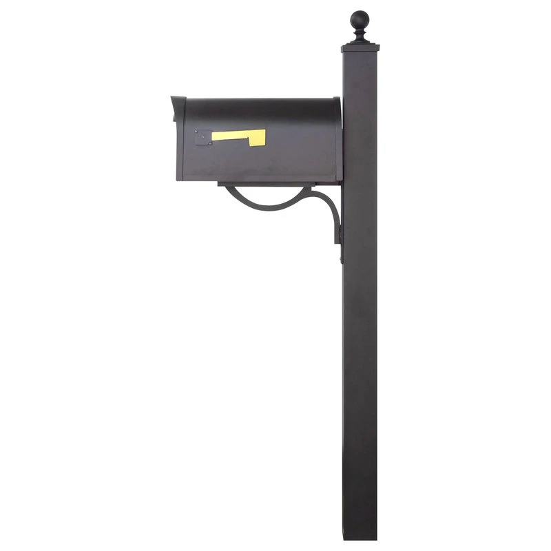 Special Lite Products Company Classic Curbside Mailbox With Springfield Mailbox Post 6 Special Lite Products Company Classic Curbside Mailbox With Springfield Mailbox Post - Image 4