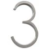 The Hillman Group Floating House Number, Brushed Nickel, Number 3 1 The Hillman Group Floating House Number, Brushed Nickel, Number 3 -Mayne Store 8ca137b607d1cc70 5610 w800 h800 b1 p0