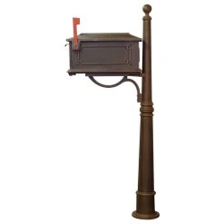 Special Lite Products Company Kingston Curbside Mailbox With Ashland Mailbox Post Unit, Copper 12 Special Lite Products Company Kingston Curbside Mailbox With Ashland Mailbox Post Unit, Copper -Mayne Store 8d61ade90e0f3d0a 7263 w800 h800 b1 p0