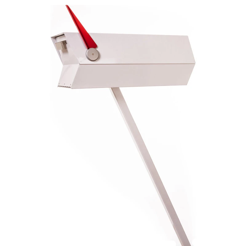 Modbox USA, Inc. ModboxUSA Mid-Century Modern Curbside Mailbox | One Color, White 5 Modbox USA, Inc. ModboxUSA Mid-Century Modern Curbside Mailbox | One Color, White - Image 3