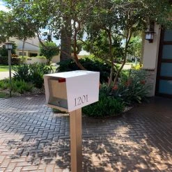 TedStuff UpTown Box With Locking Doors. Modern Pole Mounted Mailbox, Pole Not Included., 10 TedStuff UpTown Box With Locking Doors. Modern Pole Mounted Mailbox, Pole Not Included., -Mayne Store 8fd18b070edd500c 3254 w800 h800 b0 p0