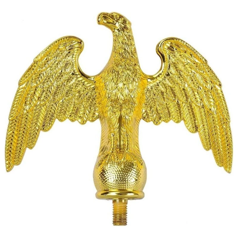 Yescom 7" Handcra'Ed Gold Eagle Finial Top 3 Yescom 7" Handcra'Ed Gold Eagle Finial Top