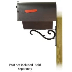 Special Lite Products Company Savannah Mailbox With Newspaper Tube & Sorrento Front Mailbox Mounting Bracket 11 Special Lite Products Company Savannah Mailbox With Newspaper Tube & Sorrento Front Mailbox Mounting Bracket -Mayne Store 945187570b8fdf4e 8469 w800 h800 b1 p0
