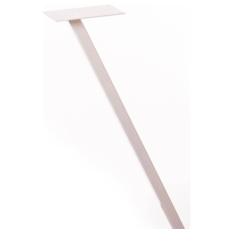 Modbox USA, Inc. ModboxUSA Modern Curbside Mailbox Post, White, Angled 4 Modbox USA, Inc. ModboxUSA Modern Curbside Mailbox Post, White, Angled - Image 2
