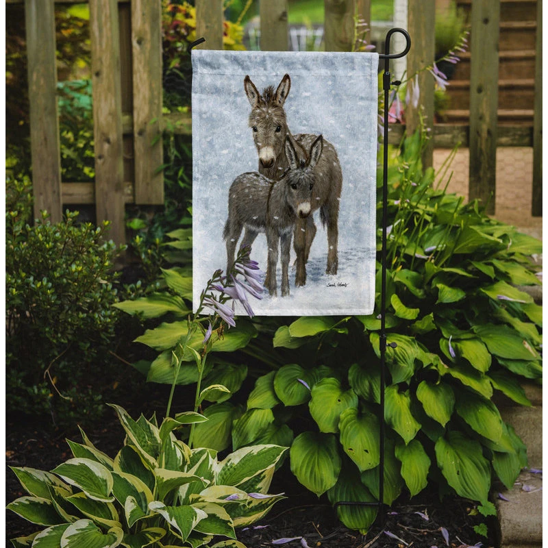 The-store Donkeys Flag Garden Size 4 The-store Donkeys Flag Garden Size - Image 2