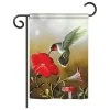 Breeze Decor Ruby Hummingbird Garden Friends, Birds Garden Flag, 13"x18.5" -Mayne Store 9b31f5760c34e4cd 5189 w800 h800 b1 p0
