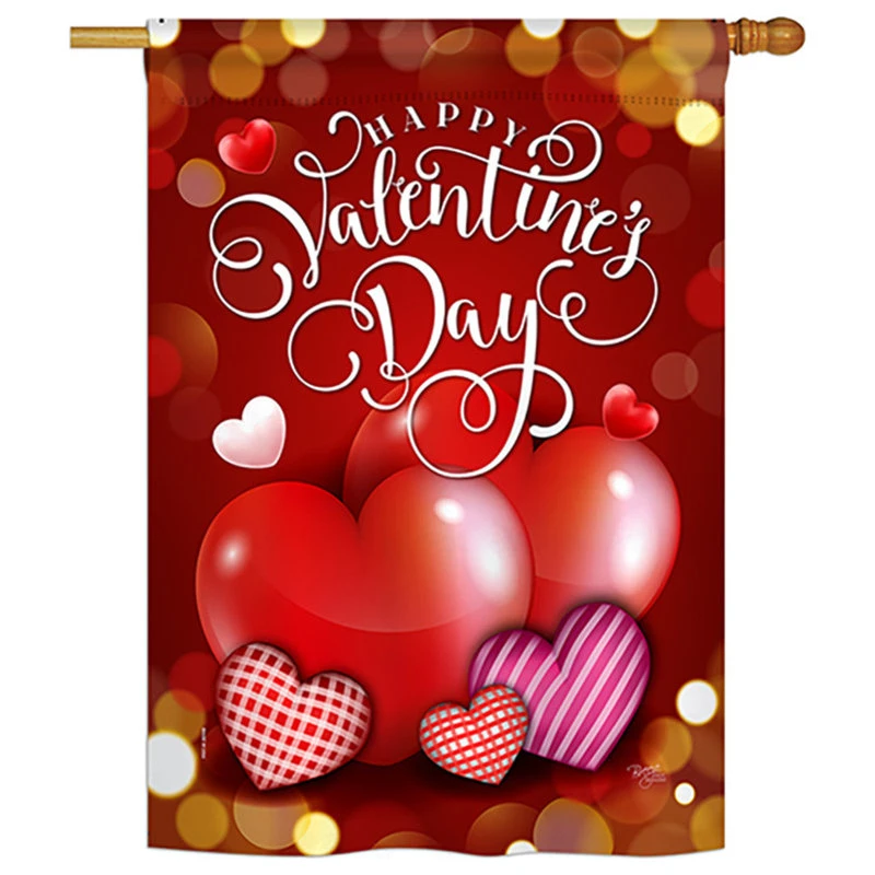 Breeze Decor Beloved Valentine's Day Spring Valentines Vertical 28"x40" Double Sided Flag, 28 3 Breeze Decor Beloved Valentine's Day Spring Valentines Vertical 28"x40" Double Sided Flag, 28