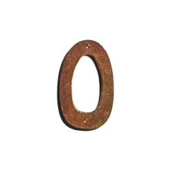 Mission Metalworks Prairie Solid Copper House Numbers,