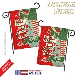 Breeze Decor Season Sweet Kisses Winter, Seasonal Garden Flag 13"x18.5" -Mayne Store a12191560c34e700 5189 w800 h800 b1 p0