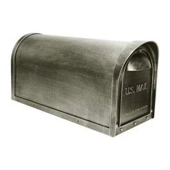 Special Lite Products Company Classic Curbside Mailbox, Silver