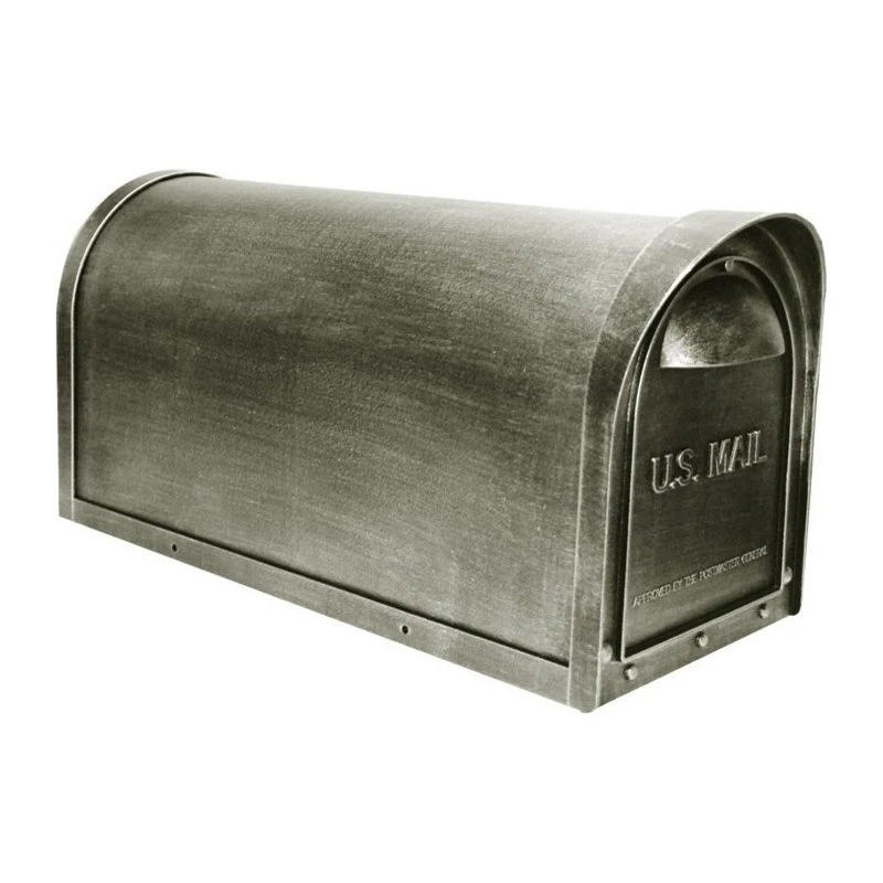 Special Lite Products Company Classic Curbside Mailbox, Silver 3 Special Lite Products Company Classic Curbside Mailbox, Silver