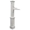 Mayne - Outdoor Products Of Distinction 24"W X 8"D X 56"H Woodhaven Sign Post, White 1 Mayne - Outdoor Products Of Distinction 24"W X 8"D X 56"H Woodhaven Sign Post, White -Mayne Store a4416e8405c536b9 9434 w800 h800 b1 p0