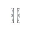 Fine Crafts & Imports Wrought Iron Vertical House Number Frame Hacienda 3 2 Fine Crafts & Imports Wrought Iron Vertical House Number Frame Hacienda 3 -Mayne Store a4910e46069ec94d 1793 w800 h800 b1 p0