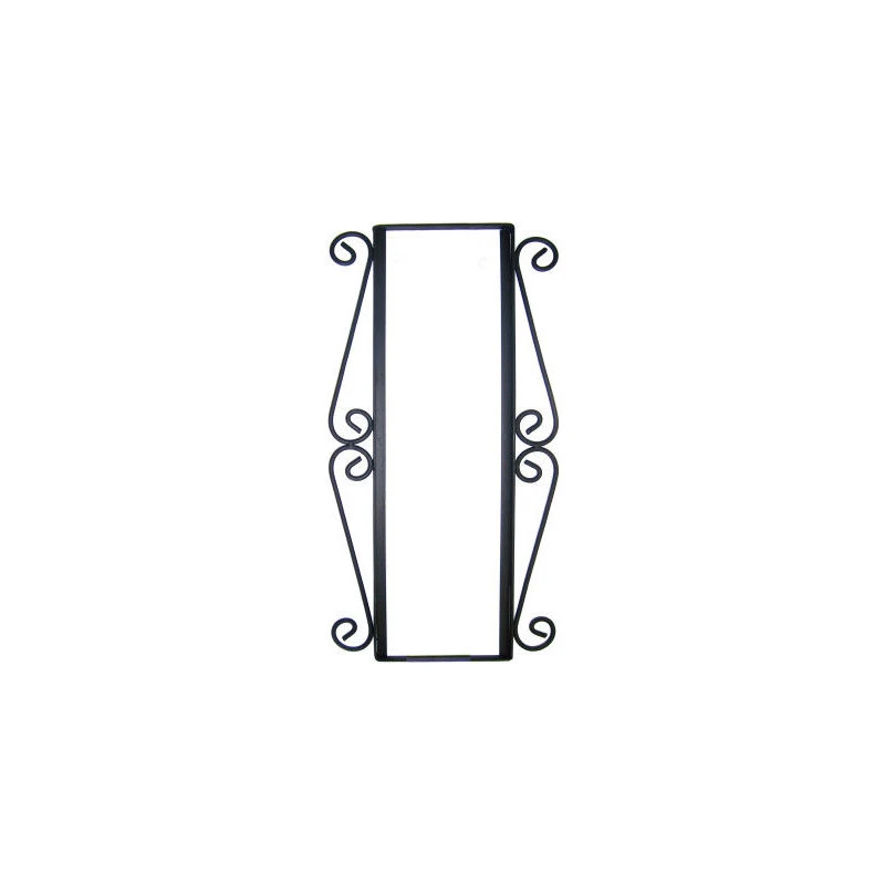 Fine Crafts & Imports Wrought Iron Vertical House Number Frame Hacienda 3 3 Fine Crafts & Imports Wrought Iron Vertical House Number Frame Hacienda 3