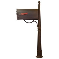 Special Lite Products Company Savannah Curbside Mailbox With Ashland Mailbox Post Unit, Copper 11 Special Lite Products Company Savannah Curbside Mailbox With Ashland Mailbox Post Unit, Copper -Mayne Store a5911ec10e0f4161 8291 w800 h800 b1 p0