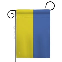 Americana Home & Garden Ukraine Of The World Nationality Garden Flag