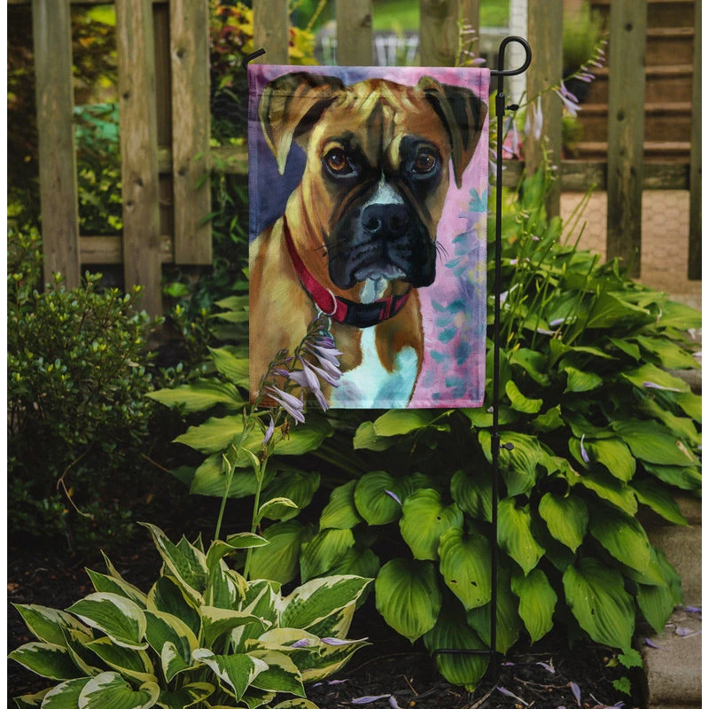 The-store Natural Fawn Boxer Garden Flag 4 The-store Natural Fawn Boxer Garden Flag - Image 2