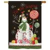 Breeze Decor Sweet Snowmen Winter, Seasonal House Flag 28"x40" 1 Breeze Decor Sweet Snowmen Winter, Seasonal House Flag 28"x40" -Mayne Store a7e19ed70c34e8c4 5332 w800 h800 b1 p0