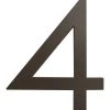 Moderndwellnumbers Modern Font House Number, Bronze, 6", Number 4, Modern Font 2 Moderndwellnumbers Modern Font House Number, Bronze, 6", Number 4, Modern Font -Mayne Store a8e11f6b08902394 7250 w800 h800 b0 p0