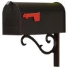 Special Lite Products Company Standard Steel Mailbox With Sorrento Front Single Mailbox Mounting Bracket -Mayne Store a9915c460b913dc8 8208 w800 h800 b1 p0