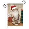 Breeze Decor Christmas Kitty Winter, Seasonal Garden Flag 13"x18.5" 2 Breeze Decor Christmas Kitty Winter, Seasonal Garden Flag 13"x18.5" -Mayne Store a9a1497d0c34e6ee 5186 w800 h800 b1 p0