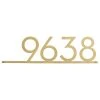 Mod Mettle Address Sign, Brass, 6"h Numbers, Palm Springs Font 2 Mod Mettle Address Sign, Brass, 6"h Numbers, Palm Springs Font -Mayne Store aaa1447e0127cbf0 7049 w800 h800 b1 p0