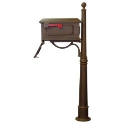 Special Lite Products Company Traditional Curbside Mailbox With Ashland Mailbox Post Unit, Copper 13 Special Lite Products Company Traditional Curbside Mailbox With Ashland Mailbox Post Unit, Copper -Mayne Store b3c166340e0f45fa 0550 w800 h800 b1 p0