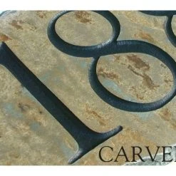 THE SLATE MASONS Carved Stone House Numbers / Address Plaque / Marker / Slate Sign 10 THE SLATE MASONS Carved Stone House Numbers / Address Plaque / Marker / Slate Sign -Mayne Store b4716f8a070ba170 7963 w800 h800 b0 p0