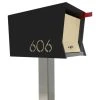 TedStuff The RetroBox With Locking Doors. Modern Pole Mounted Mailbox, Pole Not Included. 2 TedStuff The RetroBox With Locking Doors. Modern Pole Mounted Mailbox, Pole Not Included. -Mayne Store b4d1d7fc0edd4870 3102 w800 h800 b1 p0