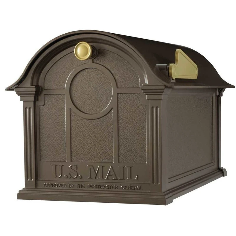 Whitehall Products Balmoral Mailbox, Bronze 4 Whitehall Products Balmoral Mailbox, Bronze - Image 2