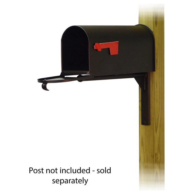 Special Lite Products Company Standard Steel Mailbox With Ashley Front Single Mailbox Mounting Bracket 5 Special Lite Products Company Standard Steel Mailbox With Ashley Front Single Mailbox Mounting Bracket - Image 3